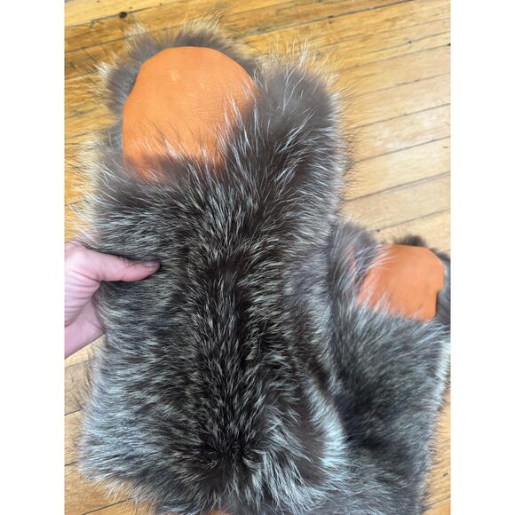 Raccoon Fur Mittens Unisex, great gift!